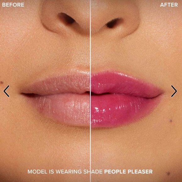 Too Faced  Lip Injection Power Plumping Hydrating Lip Gloss People Pleaser NIB - Picture 7 of 7